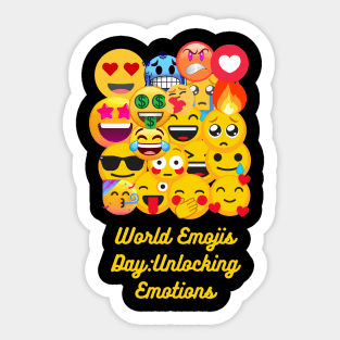 World emojis day Sticker